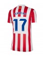 Billige Atletico Madrid David Hancko #17 Hjemmedrakt Dame 2025-26 Kortermet